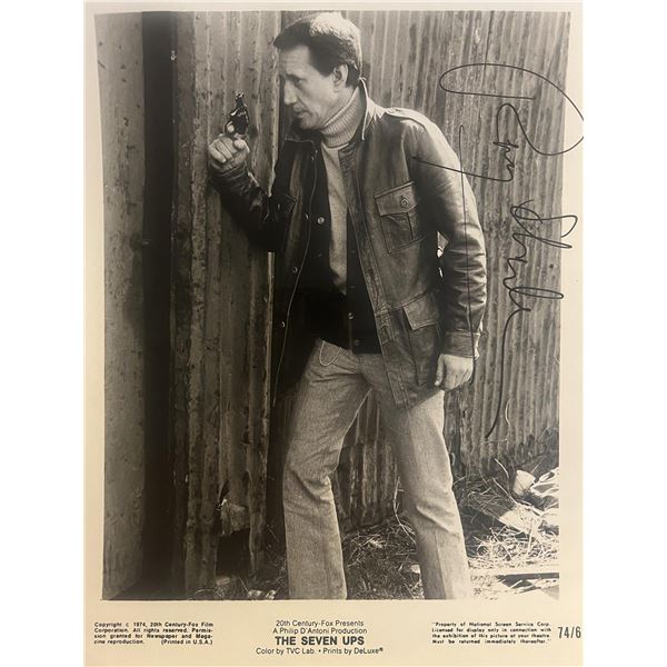 The Seven-Ups Roy Scheider signed movie photo