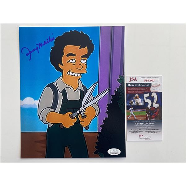 The Simpsons Johnny Mathis signed photo-JSA