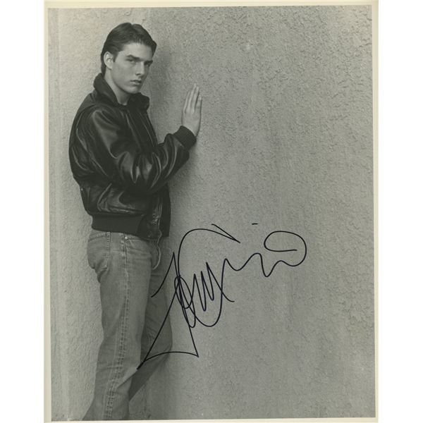 Risky Business Tom Cruise signed photo