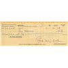 Image 1 : Winnie The Pooh Paul Winchell signed check
