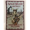 Image 1 : Willie Nelson & Family The Filmore concert poster