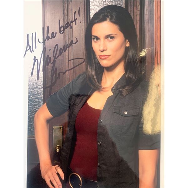 Law And Order Milena Govich signed photo