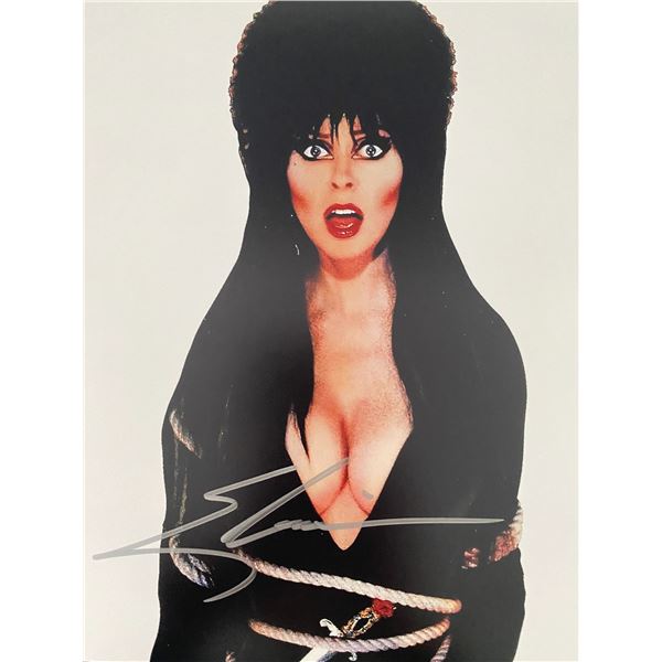 Elvira, Mistress of the Dark signed photo