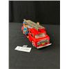 Image 3 : Lot of 2 1960s Japan Friction Toys Firetruck and Greyhound Bus