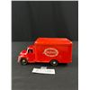 Image 2 : Vintage Windup London Toy Moving Truck Working Condition, Missing Backdoor