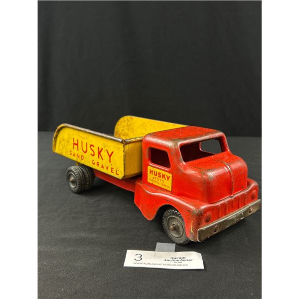 Vintage Husky Toys Steel Dumptruck