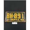 Image 2 : 1953 and 55 Alberta License Plates