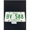 Image 3 : 1956,57,59,60 Alberta License Plates