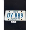 Image 4 : 1956,57,59,60 Alberta License Plates