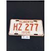 Image 5 : 1956,57,59,60 Alberta License Plates