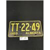 Image 6 : 1965- 1969 Alberta License Plates