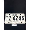 Image 3 : 1962,63.64 Alberta License Plates