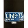 Image 4 : 1962,63.64 Alberta License Plates