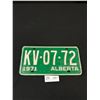 Image 3 : 1970-1973 Alberta License Plates