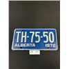 Image 4 : 1970-1973 Alberta License Plates