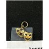 Image 3 : 1.1 gr 10KT Gold Drama Masks Pendant