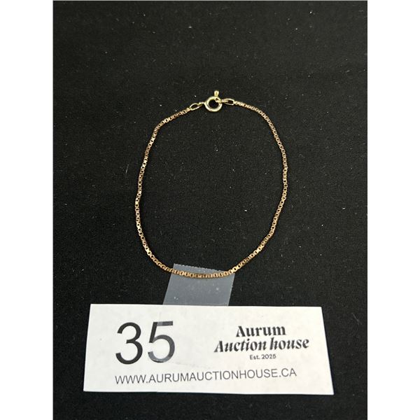 1.5 gr 10KT Gold Bracelet