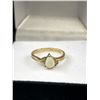 Image 2 : 2gr 10KT Gold Size 6.5 Ring w/ Opal Stone