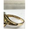 Image 3 : 3.4gr 10KT Gold Ring w/ Small Stones Size 6.5