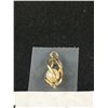 Image 2 : Pretty 10k Gold Pendant w/ Pearl Inside