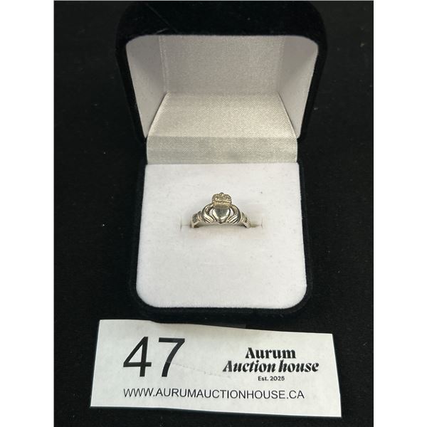 Very Nice Sterling Silver Size 5 Ring