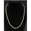 Image 2 : Very Nice Sterling Silver Necklace w/ Stones