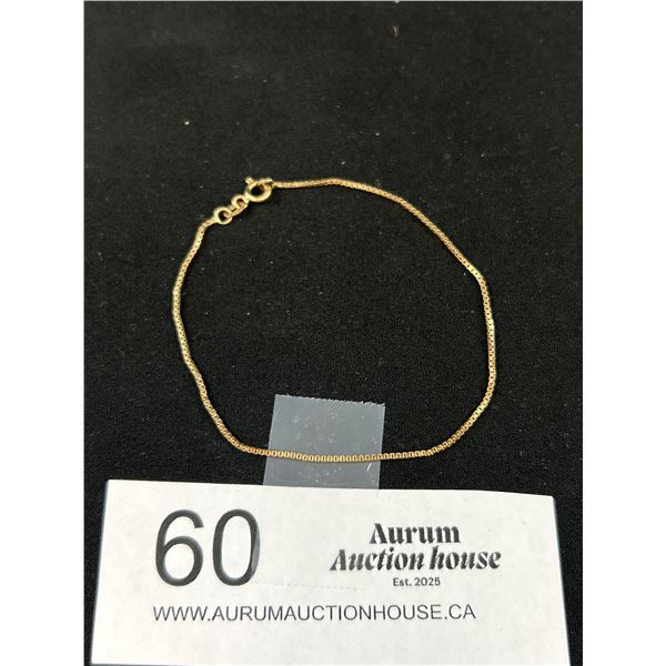 1.1gr 10KT Gold Bracelet