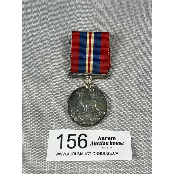 WW2 Silver 1939-1945 Service Medal