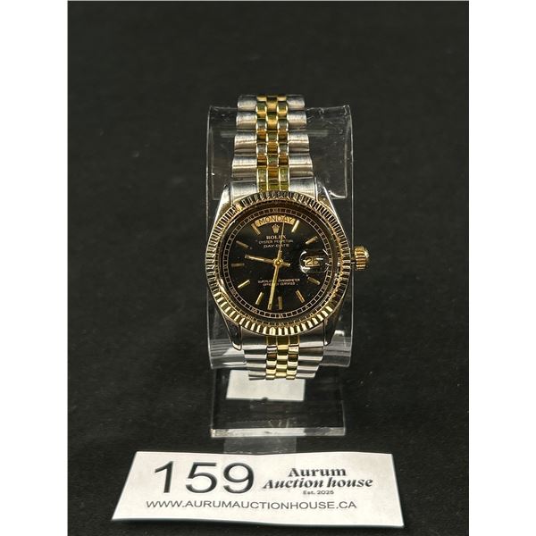 Nice Reproduction Good Working Order Rolex Wrist Watch