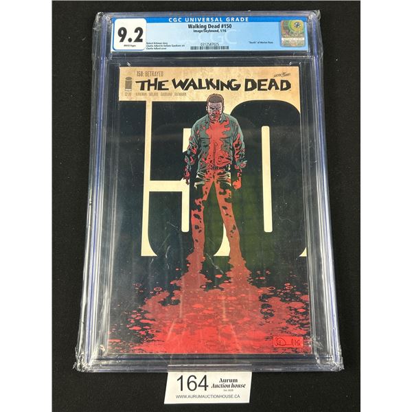 CGC Graded 9.2 "The Walking Dead" Comic