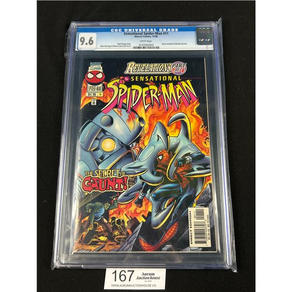 CGC Graded 9.6 "Spiderman The Secret of Gaunt" Comic