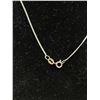 Image 3 : 925 Sterling Silver Chain w/ Labradirute Stone Pendant Necklace