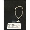 Image 1 : 925 Sterling Silver Links Bracelet w/ Elephant Charm