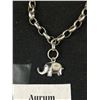 Image 2 : 925 Sterling Silver Links Bracelet w/ Elephant Charm