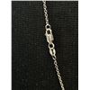 Image 4 : 925 Sterling Silver RL Israel w/ Stone Pendants + Chain Necklace Marked 925