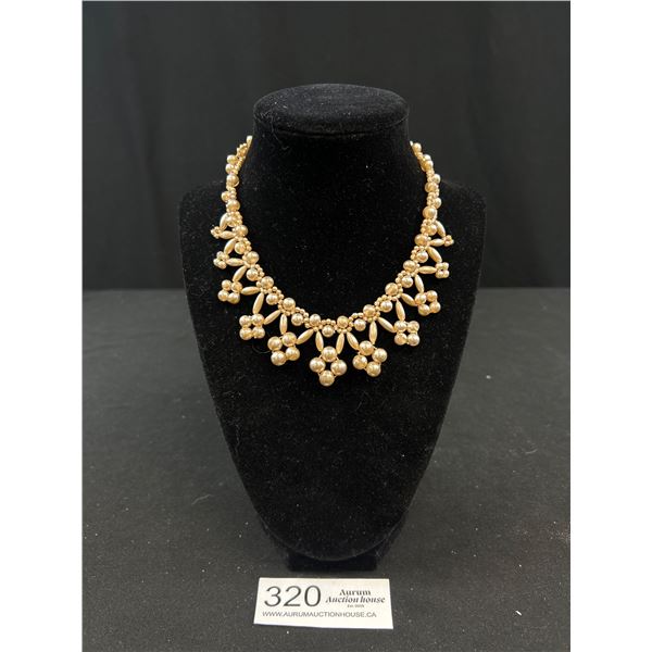 Antique Pearl Necklace w/ Original Closure