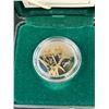 Image 3 : 2003 50 Cent Sterling Silver Coin Golden Daffadil In Original Package