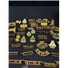 Image 6 : Lot of Vintage Canadian Collars and Cap Badges