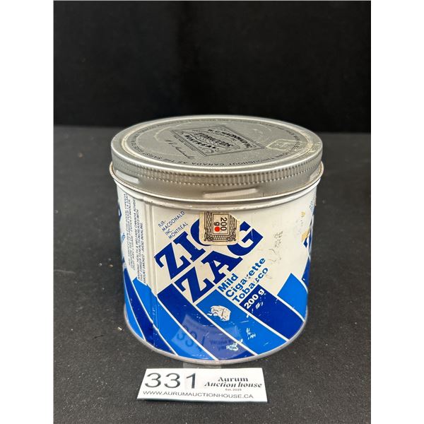 Vintage Zig Zag Tobacco Tin