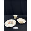 Image 4 : Royal Doulton Bunnykins 3 Piece Childrens Dish Set