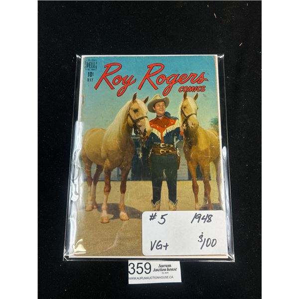 Roy Rogers #5 Comics VG In Bag On Board