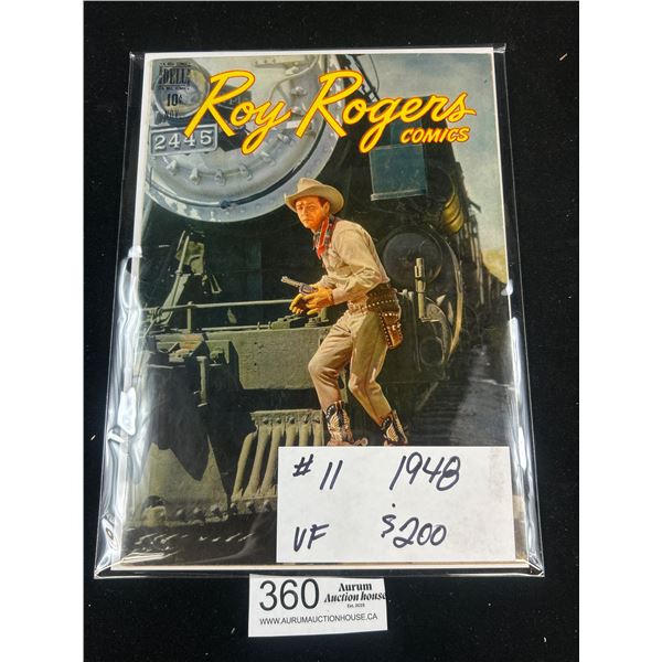 Roy Rogers #11 Comics 1948 VF Comic on Board in Bag