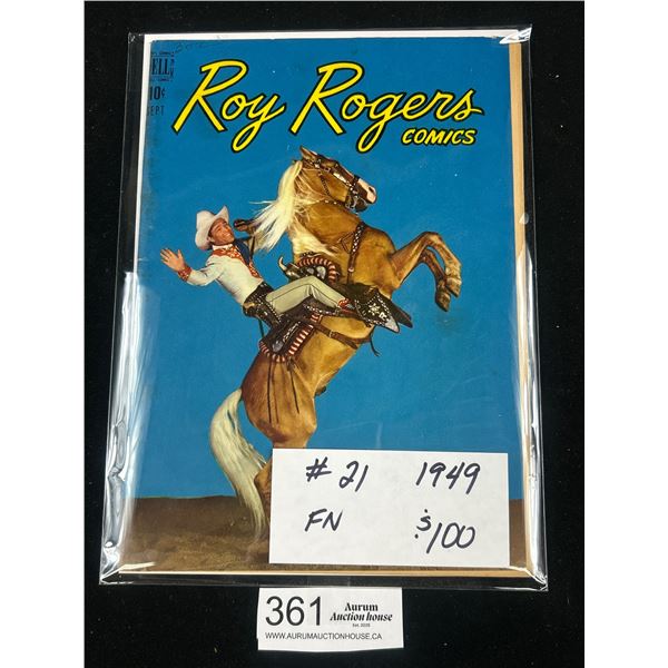Roy Rogers Comics #41 VN Comic on Board in Bag