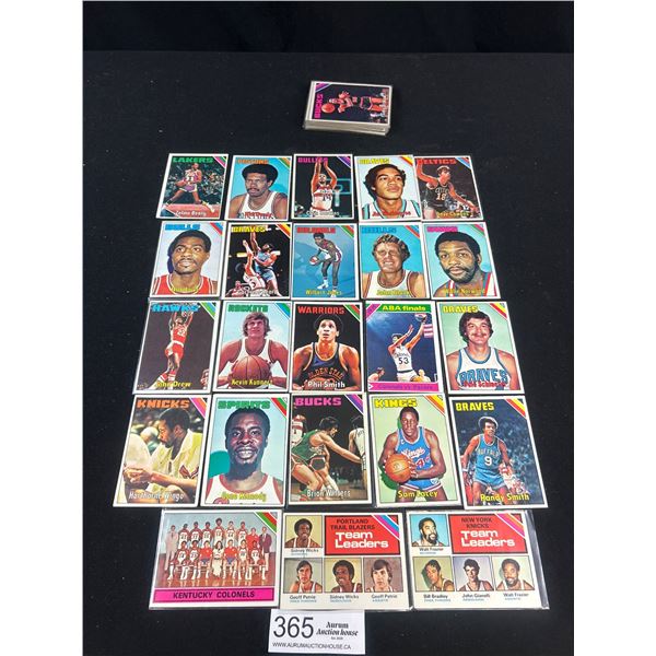 Nice Lot of 1970s Basketball Trading Cards