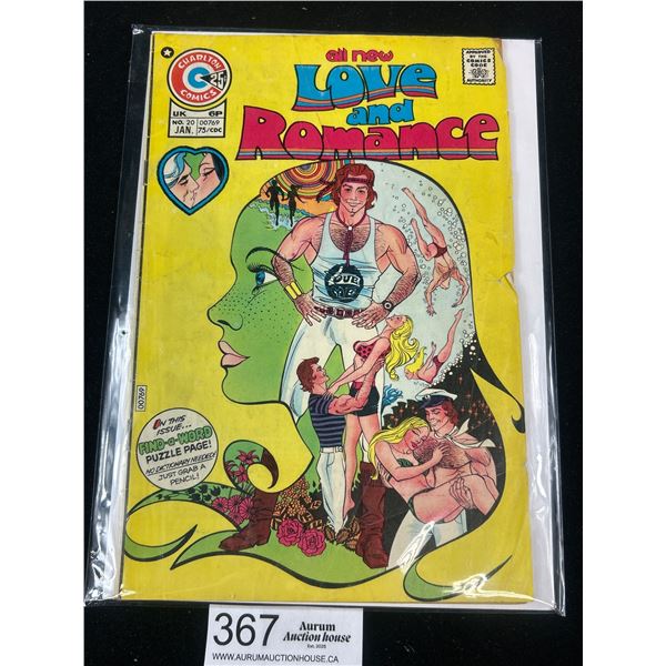 All New Love in Romance Comic on Board in Bag