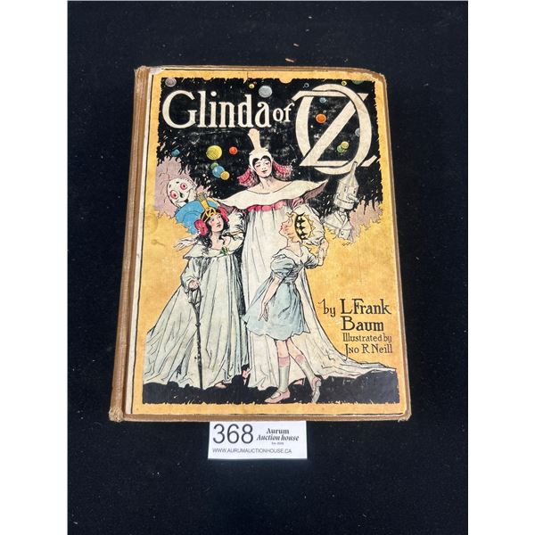 Copyright 1920 Glinda of Oz Hardcover Book