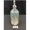 Image 5 : Silver State Reno Vintage Seltzer Bottle w/ Green Lettering