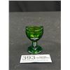 Image 2 : Deep Green Glass Eyebath Marked "British Made"