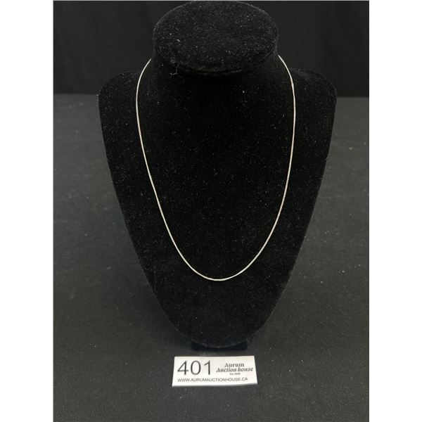 Nice Quality Italian Sterling 18" Long