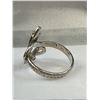 Image 4 : Sterling Siver Cobra Snake Ring (Nice Item)